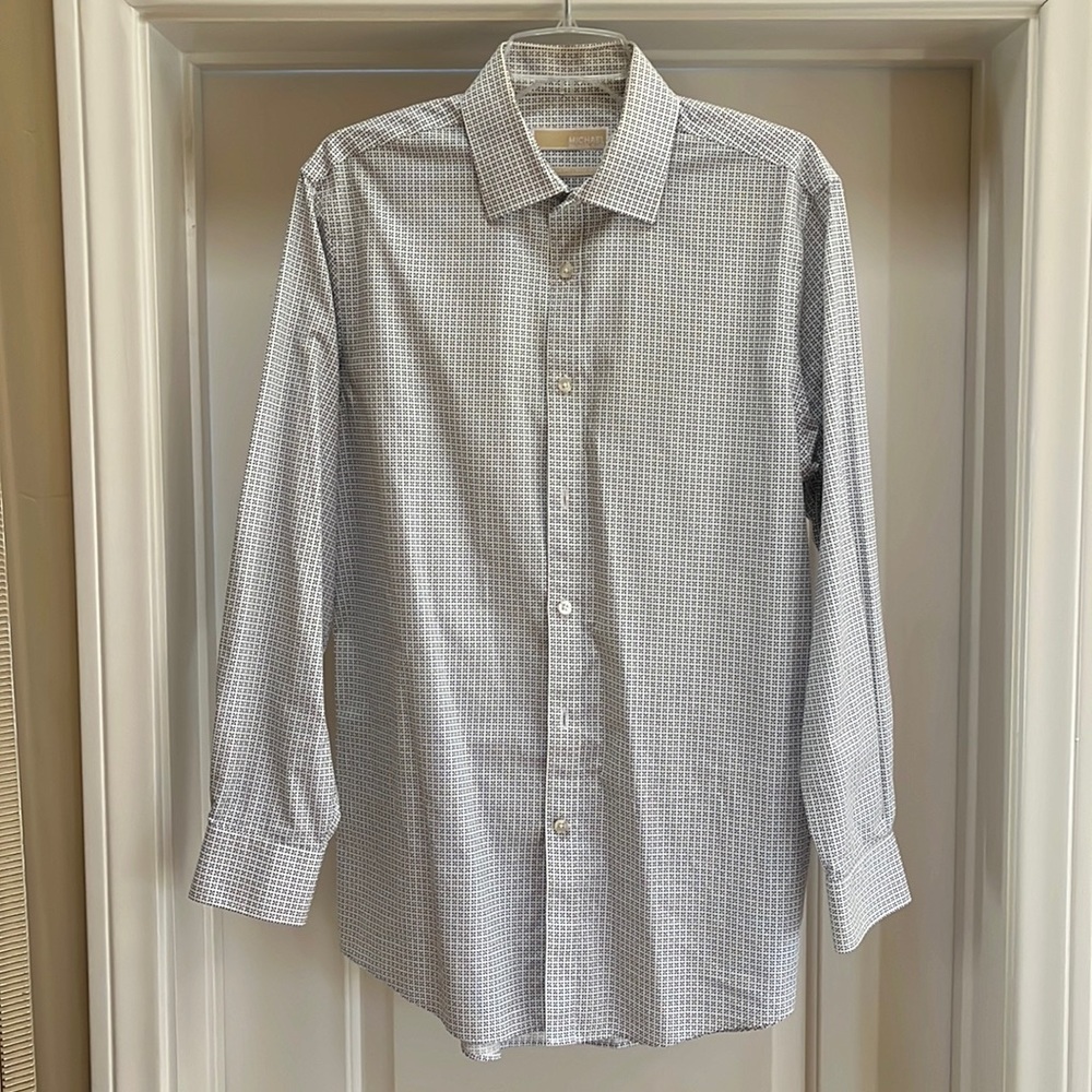 Michael Kors Patterned Dress Shirt